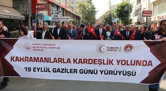 Iğdır’da 19 Eylül Gaziler Günü’nde dev bayraklı yürüyüş