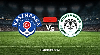 Kasımpaşa Konyaspor maçı kaç kaç? CANLI MAÇ ANLATIMI Kasımpaşa Konyaspor golleri kim attı, dakika kaç?