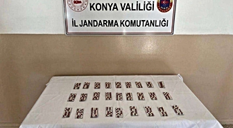 Konya’da jandarmadan uyuşturucu operasyonu: 6 tutuklama