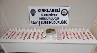 Lüleburgaz’da sırt çantasından uyuşturucu çıkan şahıs tutuklandı
