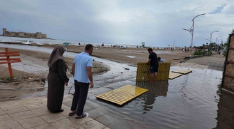 Mersin’de sağanak: Su taşkınları yaşandı