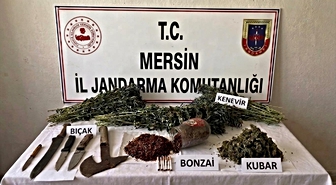 Mersin'de uyuşturucu operasyonunda gözaltına alınan 1 şüpheli tutuklandı