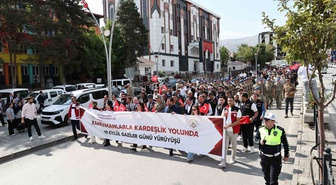 Muş’ta Gaziler Günü dolayısıyla yürüyüş düzenlendi