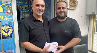 Para sahibine, dürüst esnaf rahatına kavuştu
