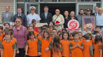 Silah arkadaşlarından şehidin adını taşıyan okula anlamlı destek