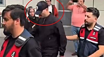 Şapka da kurtarmadı! Yağız Sabuncuoğlu'nun Adli Tıp'a sevk edildiği görüntüler
