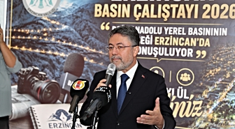 Tarım ve Orman Bakanı Yumaklı, 'Erzincan Basın Çalıştayı 2026'da konuştu: