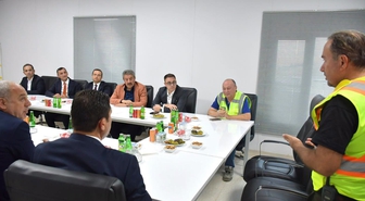 Tatar, Cizre Barajı’ndaki çalışmaları yerinde inceledi