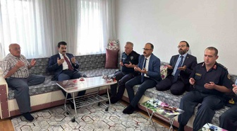 Tomarza’da Gaziler Günü’nde anlamlı ziyaret