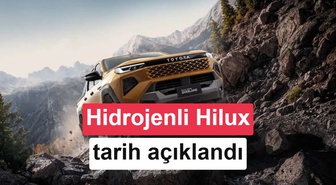Toyota, hidrojenli Hilux için 2028 dedi