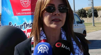 Uçurtma Filistinli çocuklar için uçuruldu