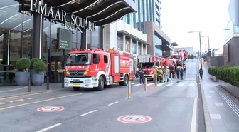 Üsküdar’da alışveriş merkezinde çıkan yangın söndürüldü