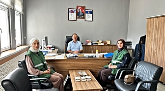 Yeşilay Tokat Şubesi görevlileri liseleri ziyaret etti