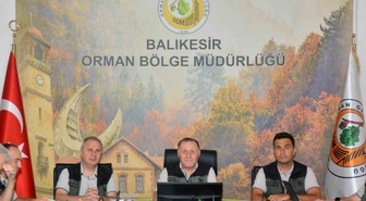 Balıkesir Orman Bölge Müdürlüğü yangın hazırlıklarını ve 2026 hedeflerini görüştü