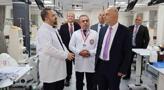 BEUN Rektörü Ulusoy, BEUN Hastanesindeki yenileme çalışmalarını yerinde inceledi