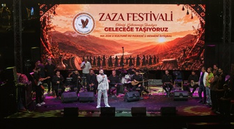 Bingöl'de Zaza Festivali, sanatçıların sahne aldığı ikinci günün ardından sona erdi.