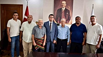 Bozdoğan'da 39. Ahilik Haftası kapsamında Kaymakam Sözen, Yılın Ahilerini ağırladı