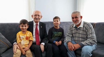 CHP Genel Başkanı Kılıçdaroğlu, Bolu'da Özvarlı ailesine konuk oldu