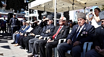 Çiftlikköy'de Gaziler Günü dolayısıyla tören düzenlendi