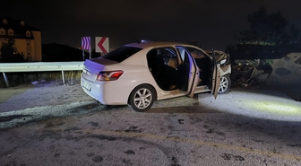 Erzurum Palandöken'de otomobil duvara çarptı, 29 yaşındaki sürücü hayatını kaybetti