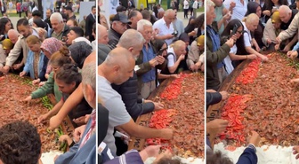 Görüntü Türkiye'den! İzleyenler ikiye bölündü