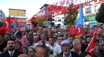 İYİ Parti Genel Başkanı Dervişoğlu Aksaray'da vatandaşlarla buluştu
