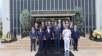 Japonya heyeti İstanbul Tersanesi'nde savunma sanayisi iş birliğini görüştü