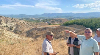 Mersin Mut'ta 475 hektar alanda 62 bin zeytin fidanı toprakla buluşturuldu