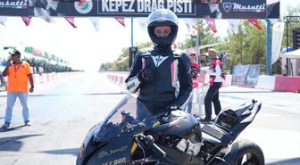 Motodrag Şampiyonası 3. ayak yarışları Antalya Kepez'deki Yeni Drag Pisti'nde başladı