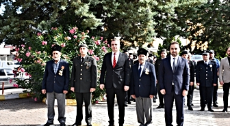 Samsun Vezirköprü'de Gaziler Günü töreni düzenlendi, gazilere kahvaltı verildi