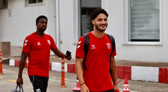 Samsunspor, Erzurumspor FK deplasmanı için hazırlıklarını tamamlayıp Erzurum'a gitti