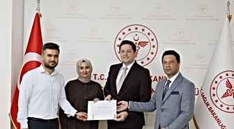 Sındırgı KETEM çalışanları kanser tarama başarısıyla teşekkür belgesi aldı