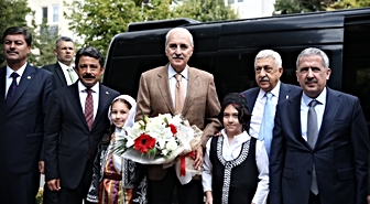 TBMM Başkanı Kurtulmuş, 39. Ahilik Haftası için Kırşehir Valiliğini ziyaret etti