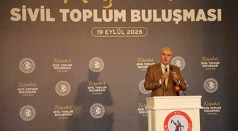 TBMM Başkanı Kurtulmuş Kırşehir'de konuştu, barış yolunda geri dönüş yok dedi