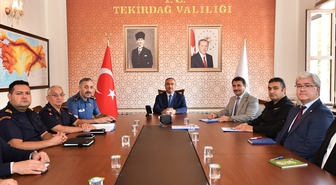 Tekirdağ'da acil çağrı koordinasyon kurulu, 112'nin 2025 faaliyetlerini görüştü