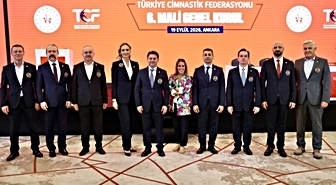Türkiye Cimnastik Federasyonu mali genel kurulda yönetim ibra edildi, bütçe onaylandı