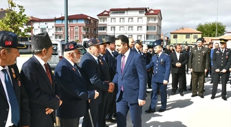 Yozgat Sorgun'da 19 Eylül Gaziler Günü için çelenk töreni düzenlendi