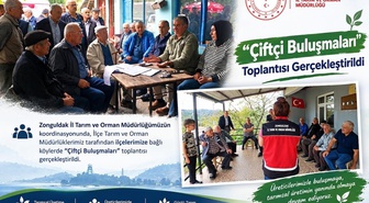 Zonguldak'ta çiftçi buluşmalarında 2027 ÇKS ve tarımsal destekler anlatıldı