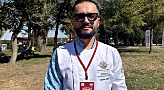Balkanlardan gelen 41 şef Edirne Gastronomi Festivali'nde beyaz peyniri övdü