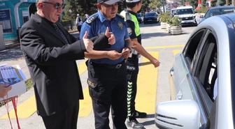 Bilecik Bozüyük'te Kaymakam koordinasyonunda yaya önceliği etkinliği düzenlendi