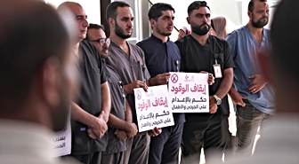 Gazze'de Kuveyt Sahra Hastanesi, yakıt kesintisiyle acil hariç hizmetleri durdurdu.