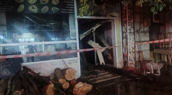 İzmir Ödemiş'te fırın yangını Beydağ ve Kiraz'dan gelen ekiplerle söndürüldü