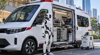 Japonya'dan dünyada bir ilk! Arızalanan robotlar için özel ambulans