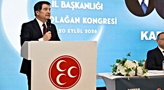 MHP Genel Başkan Yardımcısı Aksu Ordu'daki kongrede Terörsüz Türkiye hamlesini anlattı