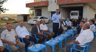 AK Parti Batman Milletvekili Nasıroğlu, Beşiri Eskihamur'da sorunları dinledi