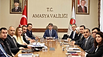 Amasya'da Gümüşhacıköy OSB kuruluş protokolü Vali Bakan'ın katılımıyla imzalandı