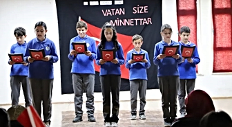 Bayburt’ta öğrencilerden ’Gaziler Günü’ programı