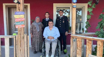 Bilecik İl Jandarma ekipleri, gaziler ve aileleriyle buluştu; sağlıkları iyi