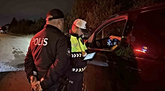 Bolu'da 14-20 Eylül'de 32 bin 996 araç denetlendi, bin 273 sürücüye ceza kesildi