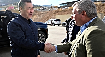 Caparov, Utah'daki Deer Valley projesi hakkında Kırgızistan için bilgi aldı